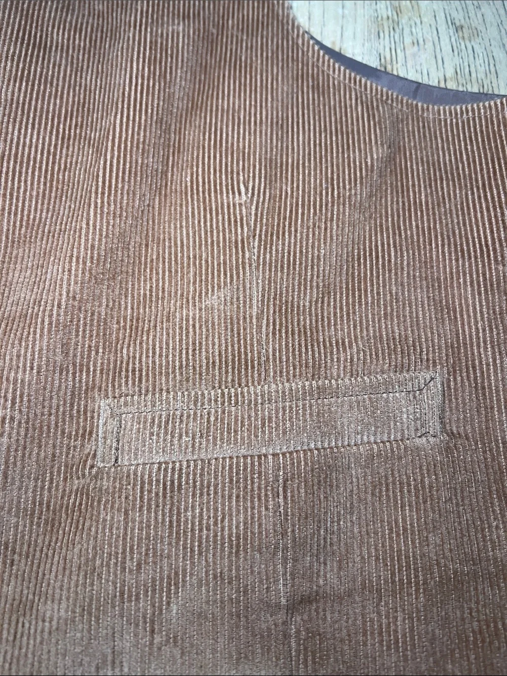 Men's Brown Corduroy Vest - Classic Tailored Style